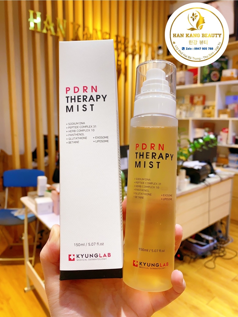 Xịt khoáng tế bào gốc phục hồi, cấp ẩm, sáng da Kyung Lab PDRN Therapy Mist mẫu mới