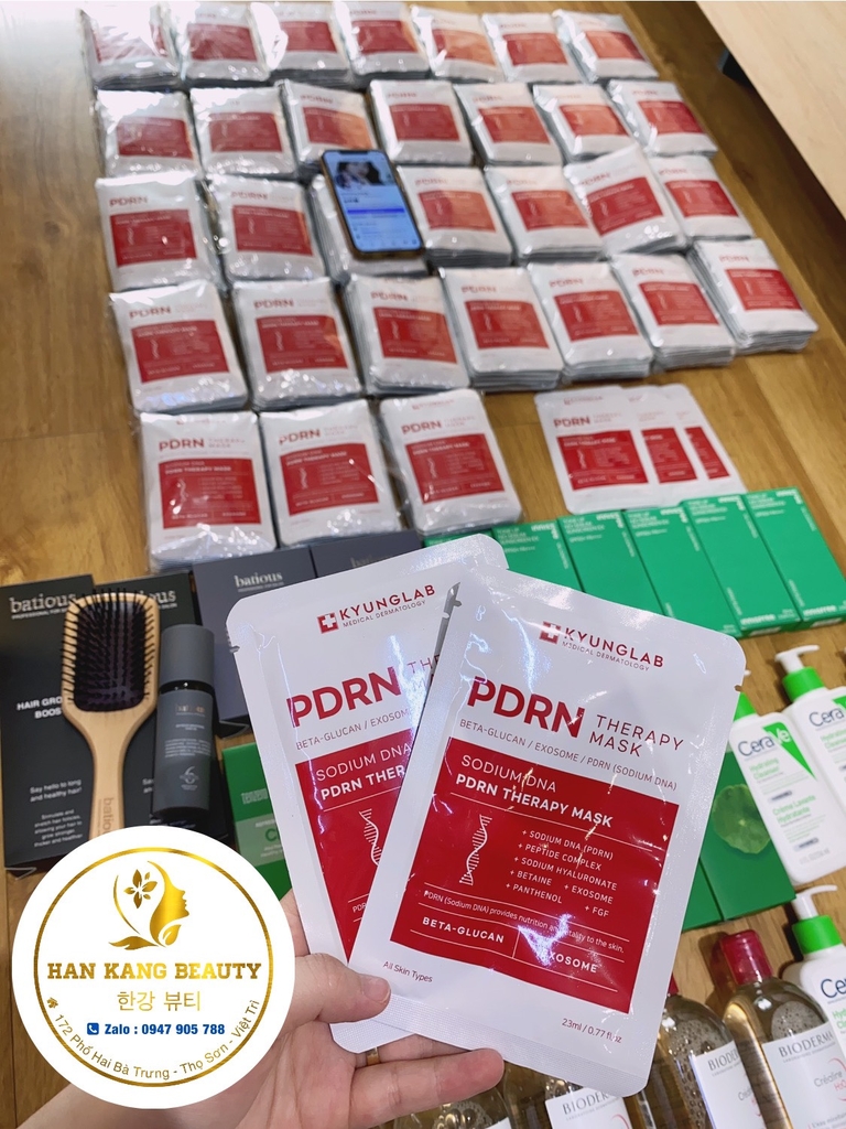 Mặt nạ phục hồi cấp ẩm, dịu da sáng da Kyung Lab PDRN Therapy Mask