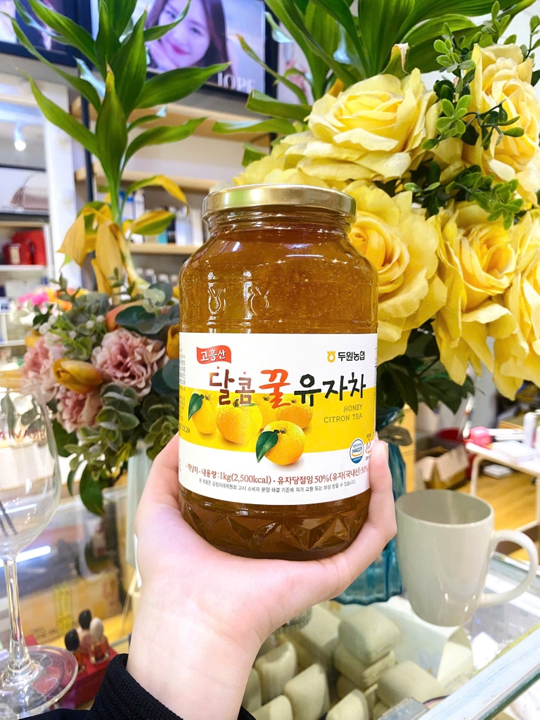Mật ong chanh Hàn Quốc Gavofarms Haeatti Citron Honey Tea