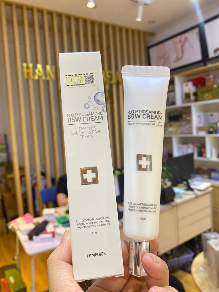 Kem phục hồi căng bóng R.o.p diosamore B5W Cream vitamin B5 Special Repaip Cream