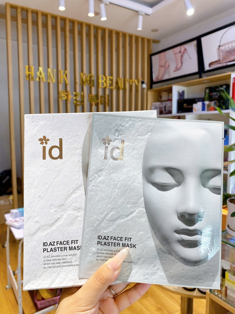 Mặt Nạ Thạch Cao Thải Độc Nâng Cơ, Sáng da, Giảm Mụn Đầu Đen Căng Bóng Đàn Hồi ID.AZ Face Fit Plaster Mask 20g