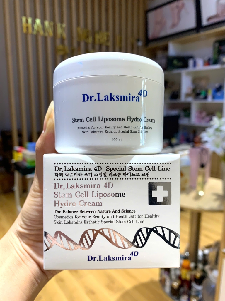 Kem Tế Bào Gốc Trắng Da Dr. Laksmira 4D Stem Cell Liposome Hydro Cream 100ml