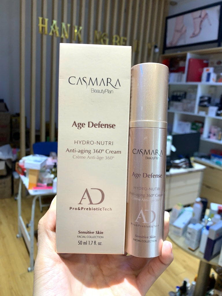 Kem Dưỡng ẩm, phục hồi ,chống lão hóa và bảo vệ da chuyên sâu Casmara Age Defense Cream 360 50ml