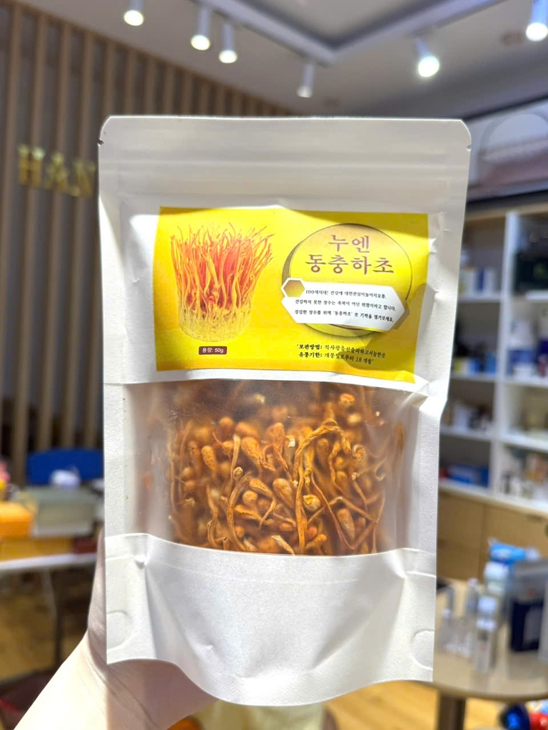 Nấm Đông Trùng Hạ Thảo Khô Nguyên Sợi 50g