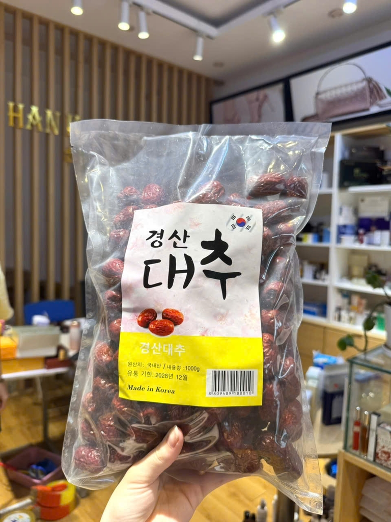 Táo đỏ loại 1 Hàn quốc Boeun Jujube