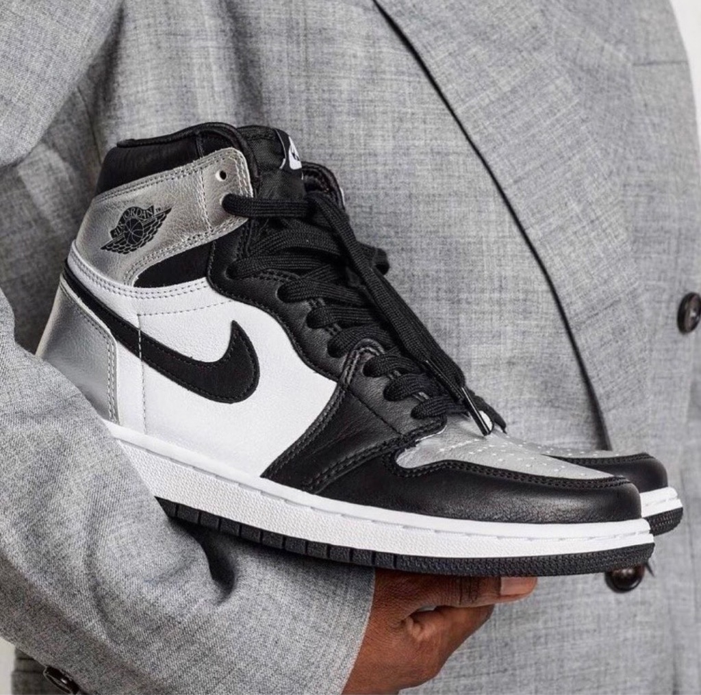 Giày chính hãng Jordan 1 Retro High Silver Toe cd0461001 Steve Store