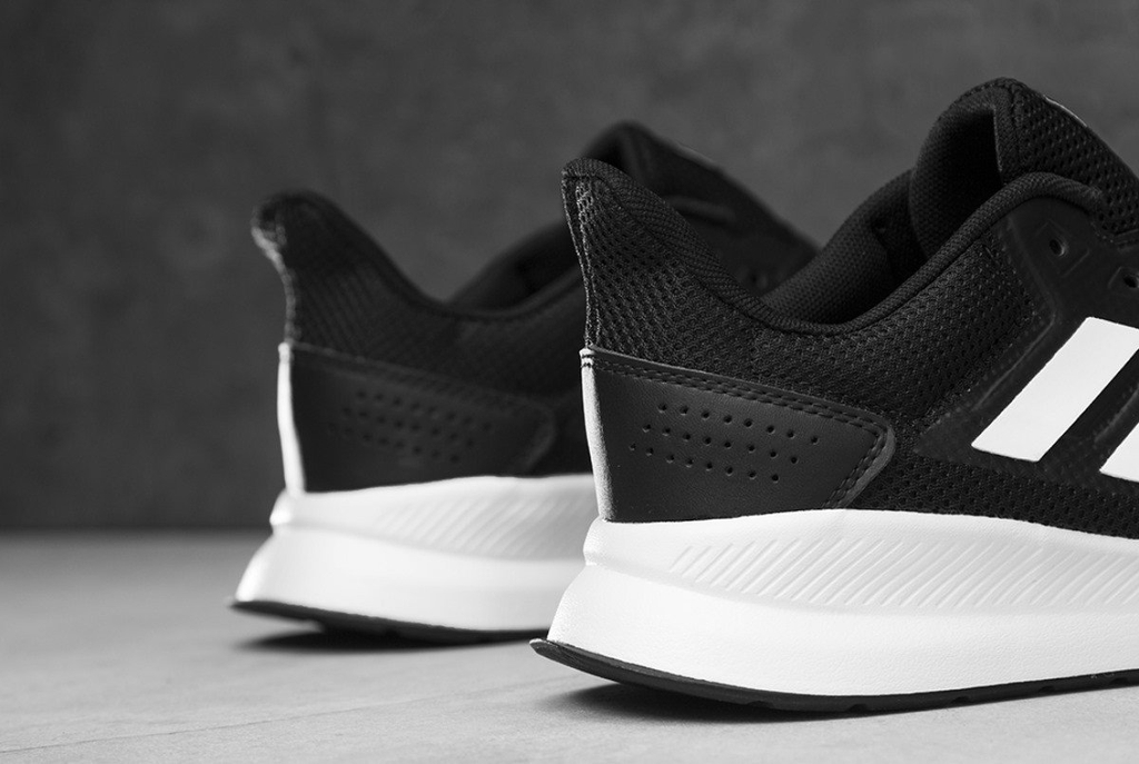 HÃ ng chÃ­nh hÃ£ng Adidas Falconrun Black White f36199 Steve Store