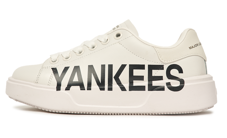 Giày MLB Chunky Liner Low New York Yankees Ivory Like Auth   Khogiaythethao