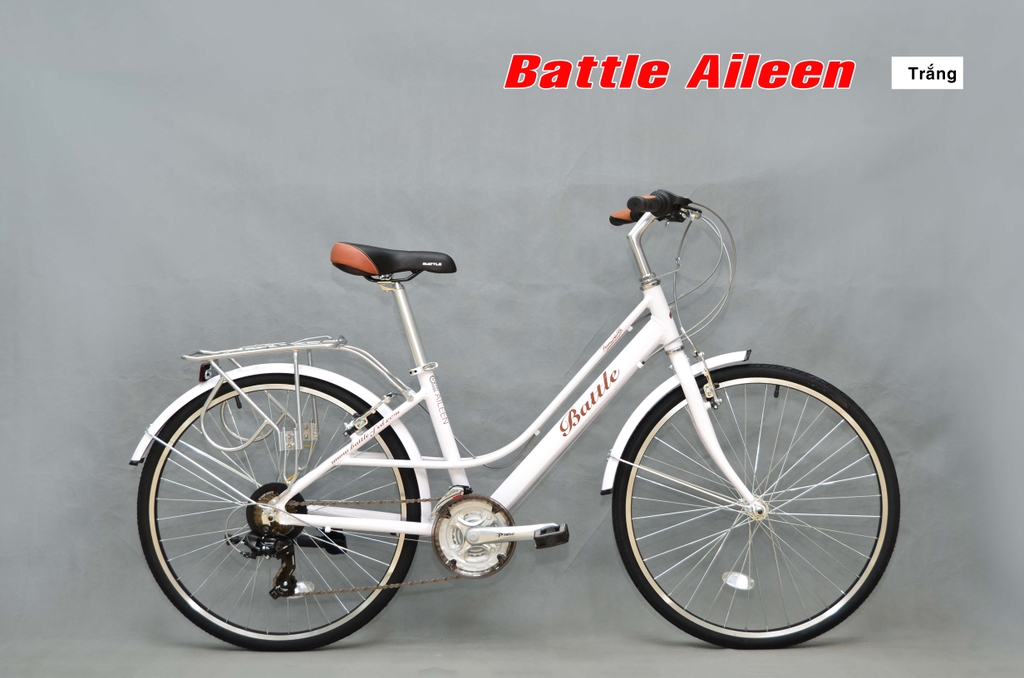 Xe đạp mini BATTLE Aileen: Khung Nhôm, Group SHIMANO 21 tốc độ, Vành ...