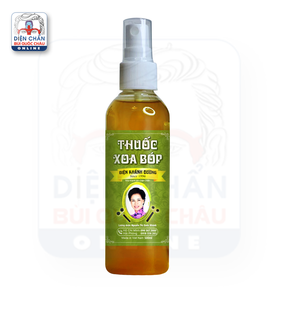 100ml THUỐC XOA BÓP DIỆN KHÁNH ĐƯỜNG | Pain relief Tincture 110ml ...