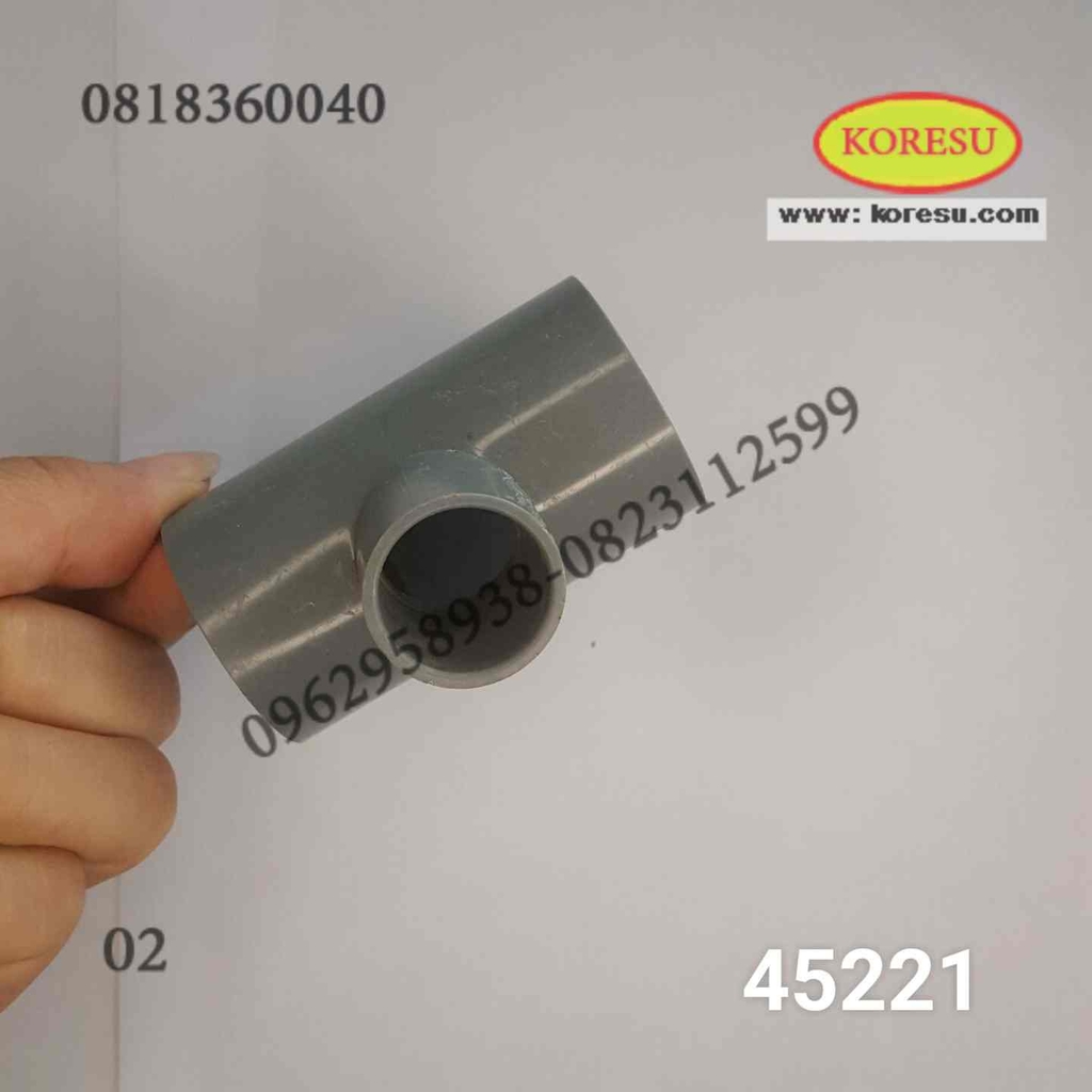 Tê thu chuyển bậc pvc 34- 27 tiền phong CÔNG TY TNHH KORESU