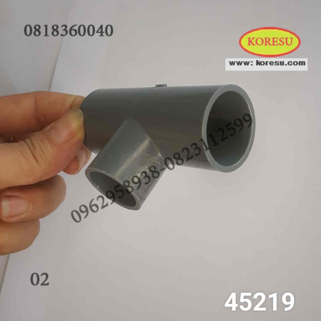 Tê thu chuyển bậc pvc 27-21 tiền phong CÔNG TY TNHH KORESU