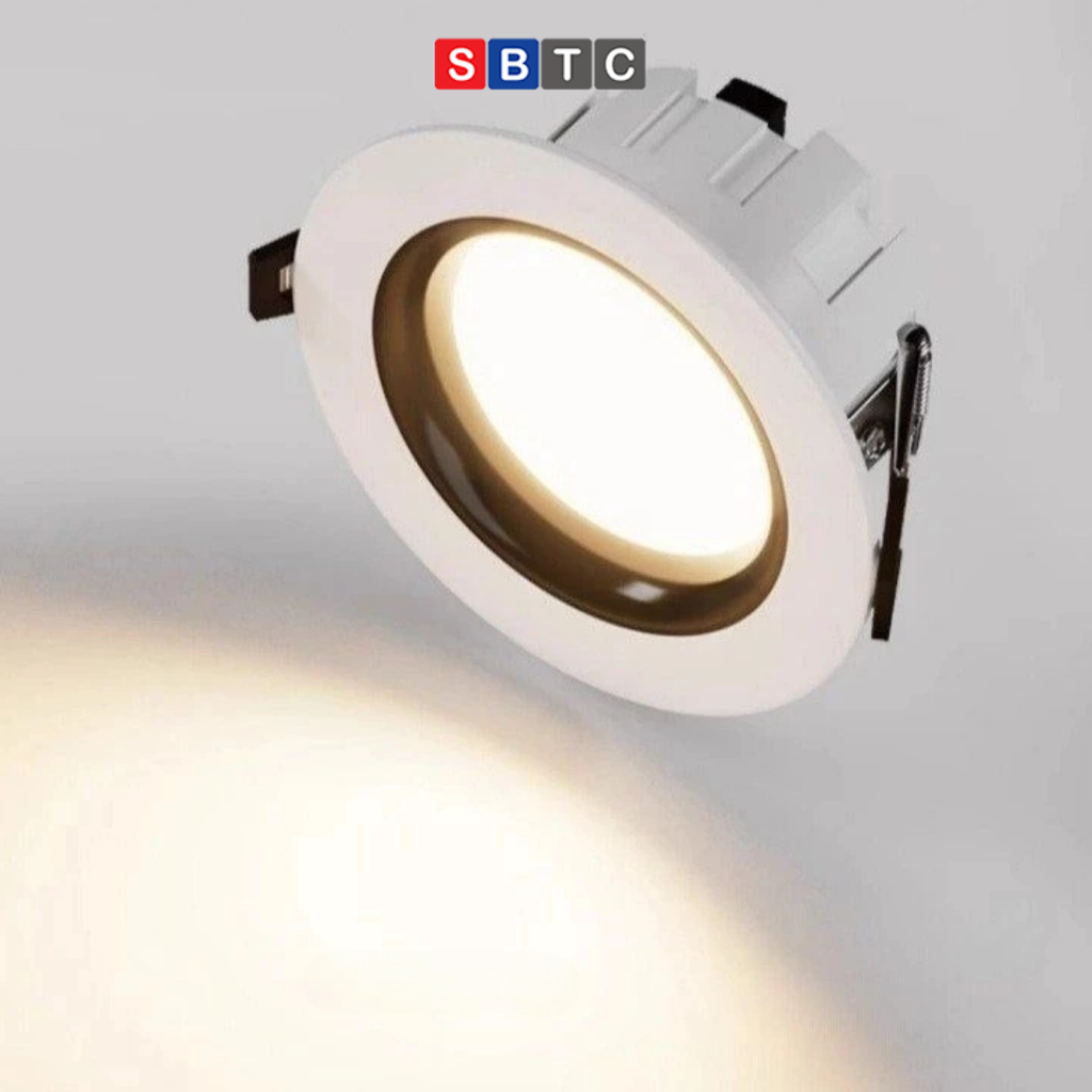 Đèn Led âm trần downlight chống chói góc chiếu 90 độ CRI>90 10w/15w/20w
