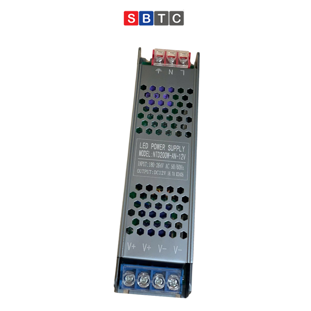 Nguồn Thép Đen 12VDC  120w - 10A, 150w - 12,5A