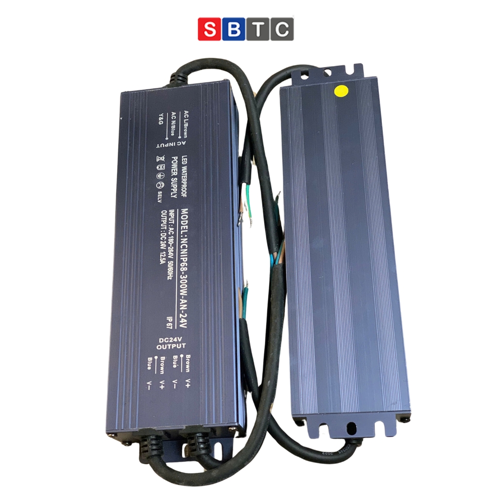 Nguồn đèn LED 12v IP67 âm nước dùng cho LED trang trí bể cá Koi, bể bơi chống nước chống giật