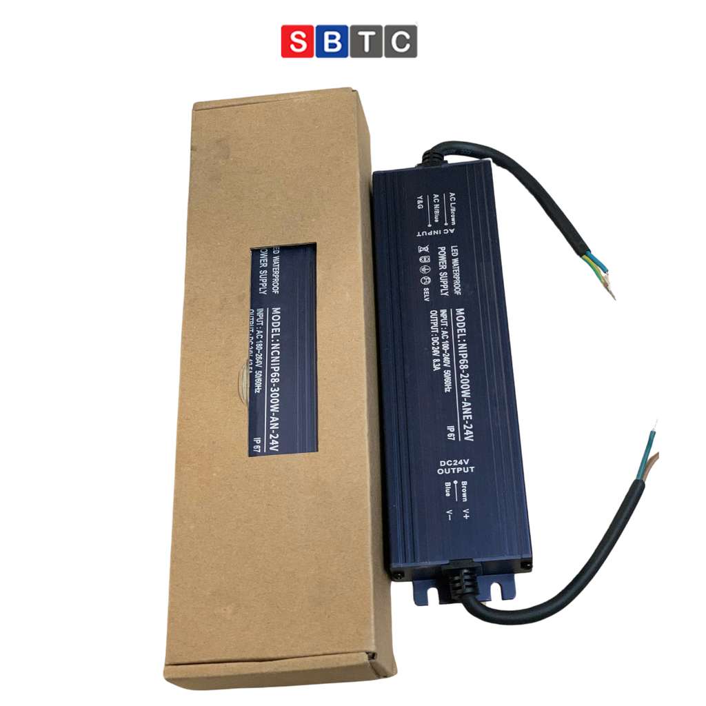 Nguồn đèn LED 12v IP67 âm nước dùng cho LED trang trí bể cá Koi, bể bơi chống nước chống giật