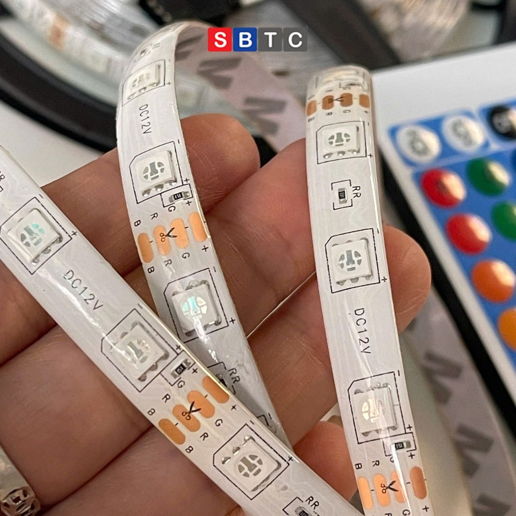 Led Dán RGB 160Led 12V Full Màu Hỏng Mắt Led Vẫn Chạy