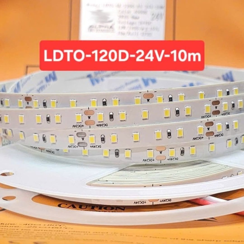 ĐÈN LED DÁN TỐT 120D 24V (VỎ CAM)
