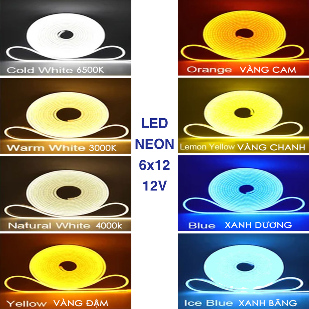 LED NEON FLEX 6x12 12V