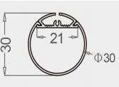 Led thanh nhôm O30