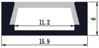 Led thanh nhôm U1506