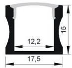 Led thanh nhôm U2515C