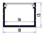 Led thanh nhôm U1813