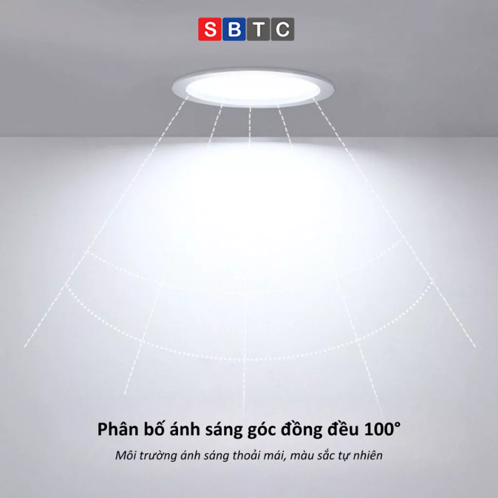 Đèn LED Âm Trần Downlight SL DOB Công Suất 6W, 9W, 12W, Bảo Hành 2 Năm - Lỗi 1 Đổi 1