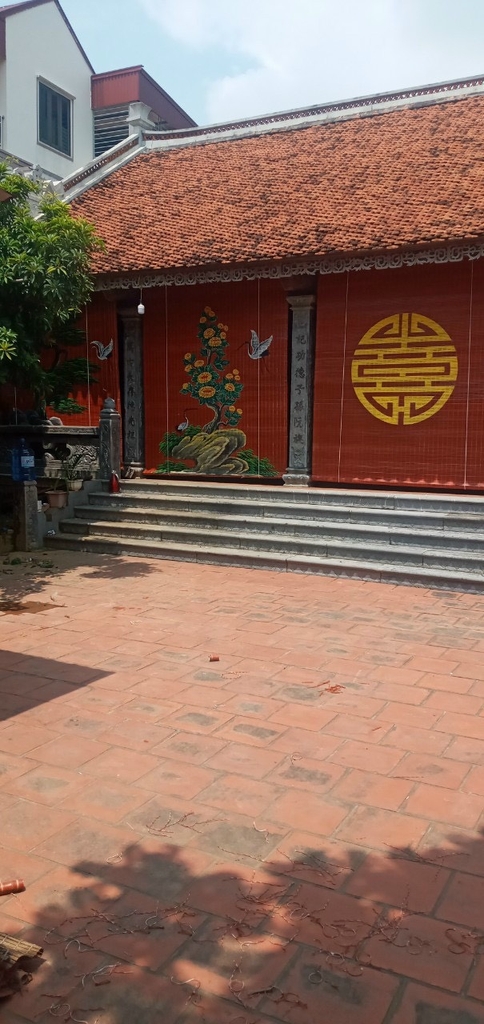 Mành Trúc Vẽ Tay