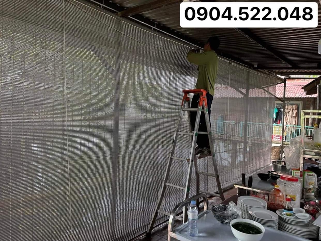 Mành trúc che nắng