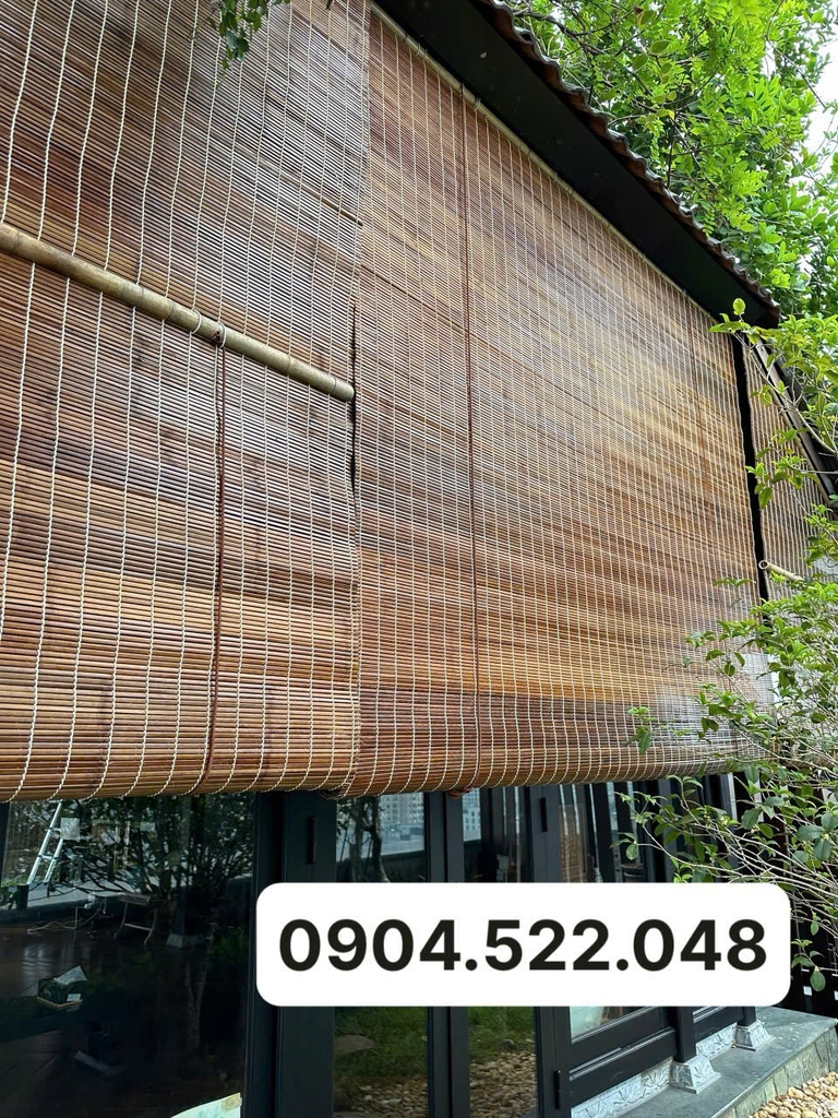 Mành tre trúc che nắng nhà hàng