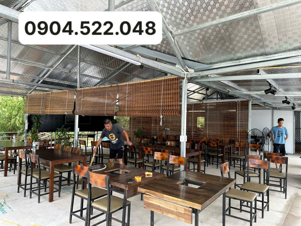 Mành tre trúc che nắng nhà hàng