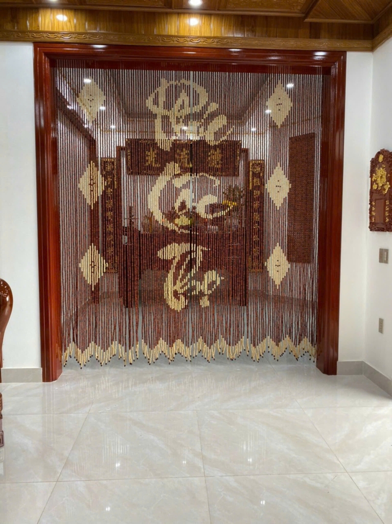 Mành hạt gỗ