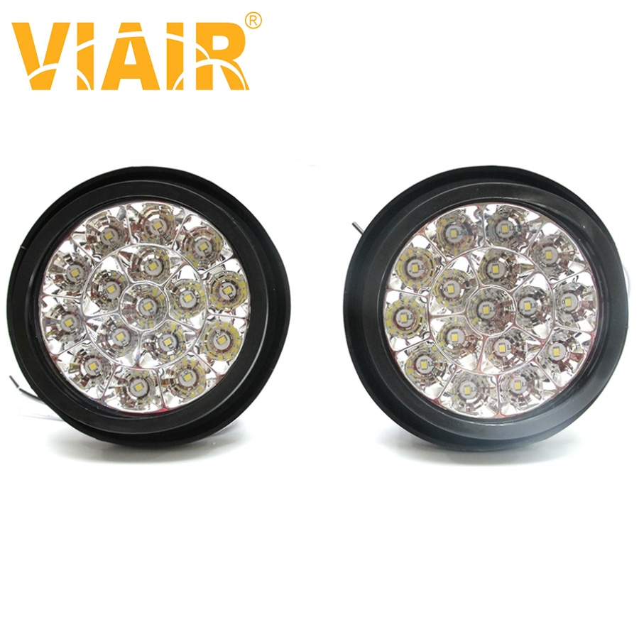 Đèn Hậu Xe Tải, Đèn Hậu  Led Tròn 130*45mm Điện Áp 12V/24V VIAIR VI-001