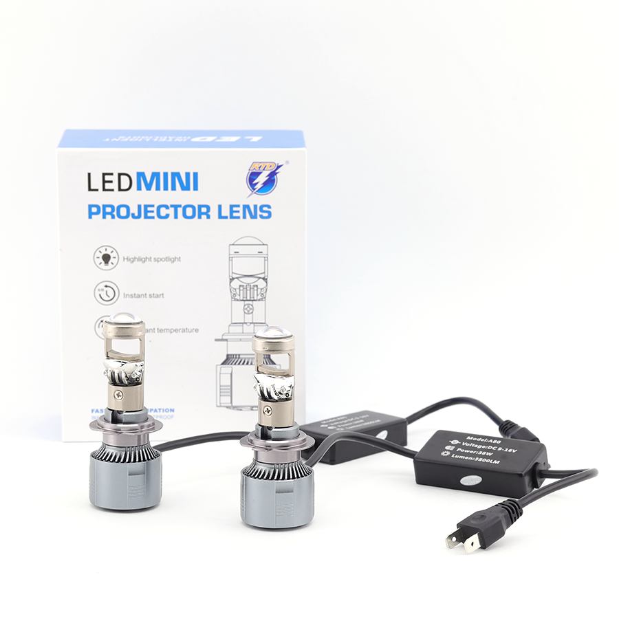 Bóng Đèn Led Bi Cầu Cắt Sáng Siêu Nét RTD 12V - 18V 40W Dùng Cho Xe Máy Xe Ô Tô
