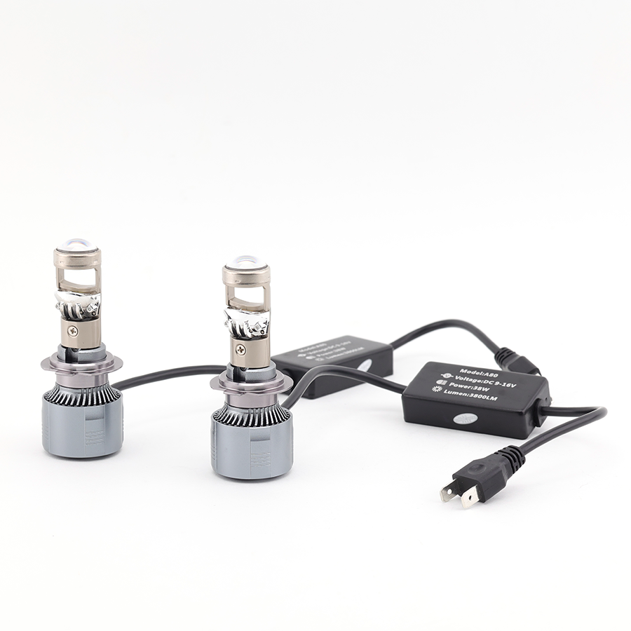 Bóng Đèn Led Bi Cầu Cắt Sáng Siêu Nét RTD 12V - 18V 40W Dùng Cho Xe Máy Xe Ô Tô