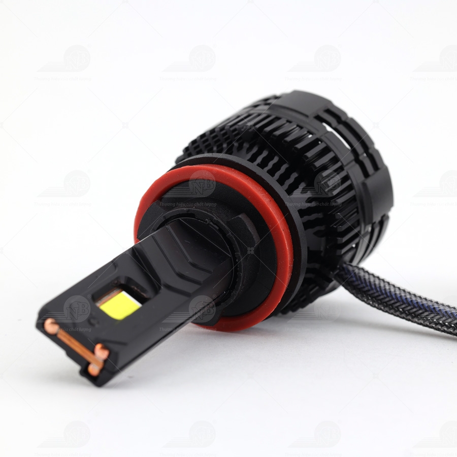 Bóng Đèn LED Đèn Pha Ô Tô Công Suất Cao 120W Điện 12V Chân H1,H4,H7,H8 Thương Hiệu RTD