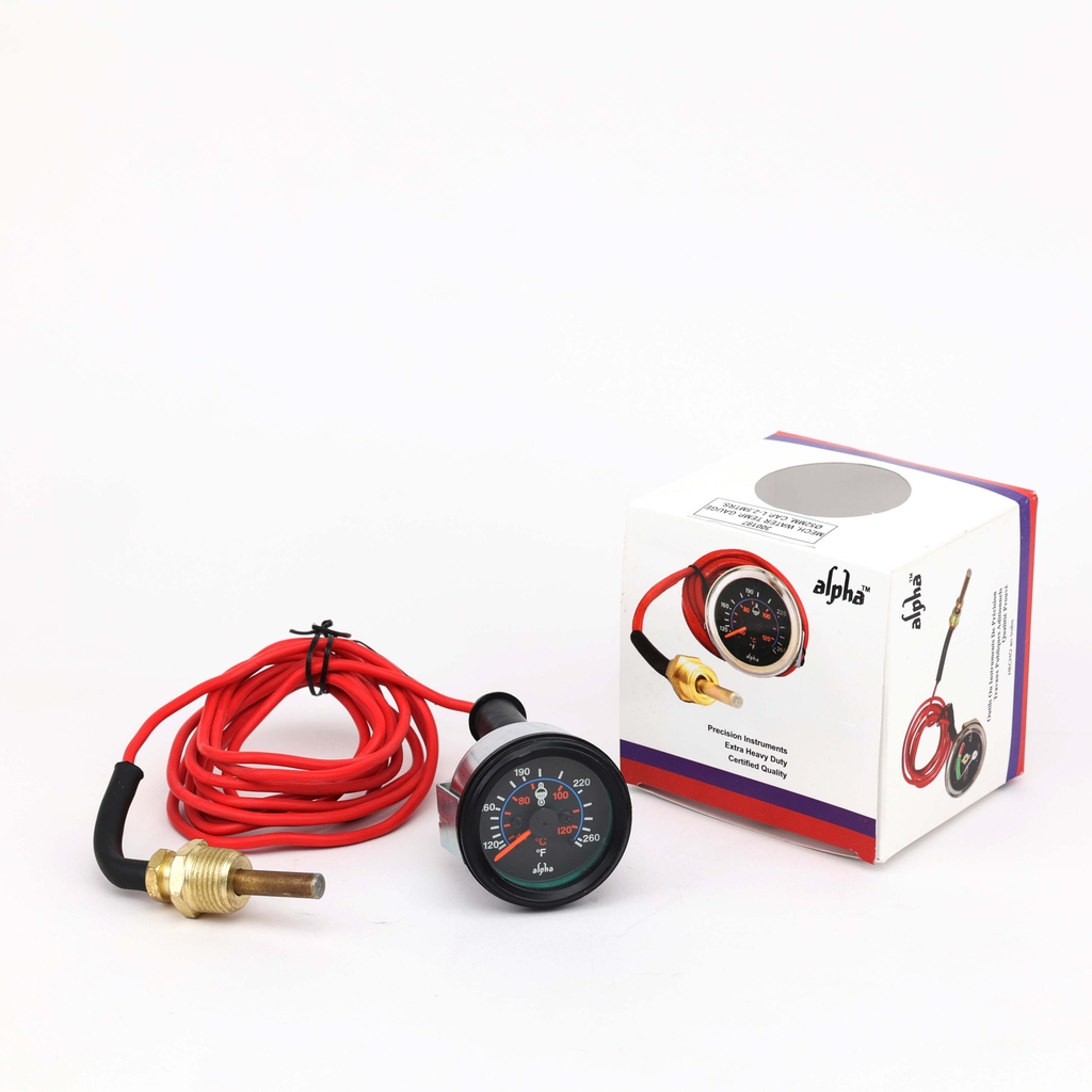 Đồng Hồ Đo Nhiệt Độ Nước Làm Mát VIAIR Alpha 300197 Dây 2.5m - Nhập Khẩu Chính Hãng