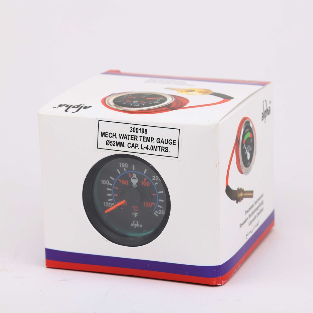 Đồng Hồ Đo Nhiệt Độ Nước Làm Mát VIAIR Alpha 300198 Dây 4m - Nhập Khẩu Chính Hãng