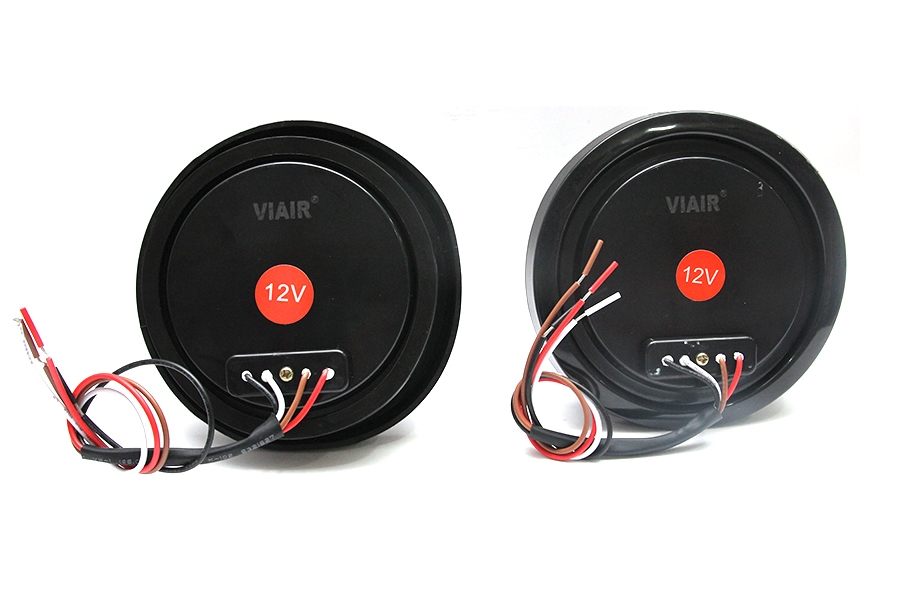 Combo 2 Đèn Led Tròn 2 Màu VIAIR VI-050 Đỏ Trắng/Đỏ Vàng ₵ 132*36.5mm 12V/24V