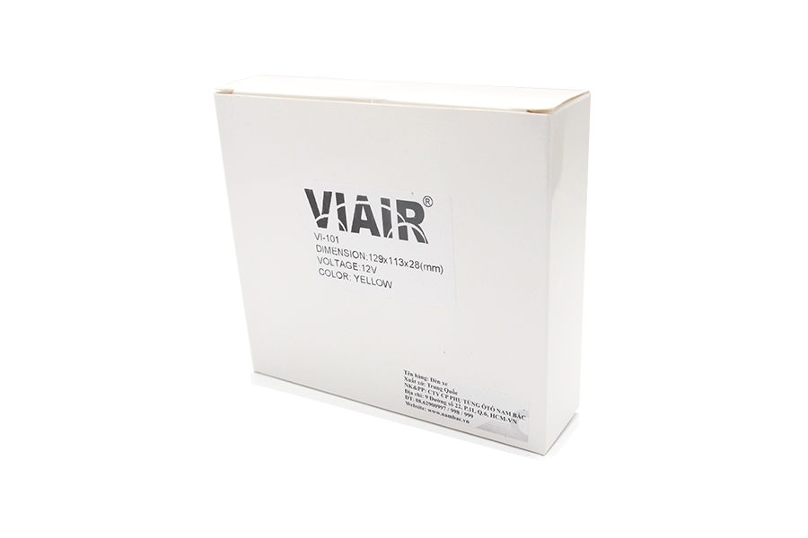 Combo 2 Đèn Hông Xe Tải - Xe Ô Tô Chữ Nhật Lớn VIAIR VI-101 115*100*25mm 12V/24V