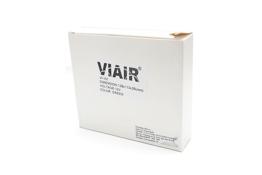 Combo 2 Đèn Hông Xe Tải - Xe Ô Tô Chữ Nhật Lớn VIAIR VI-101 115*100*25mm 12V/24V