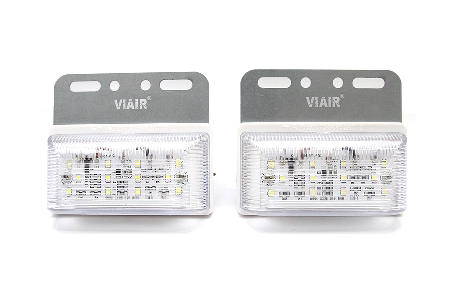 Combo 2 Đèn Led Sườn Viair Đèn Hong Xe Tải 12-24V Bộ Hai Cái Mạch Chống Nước Điện 104*93.5*23.5mm