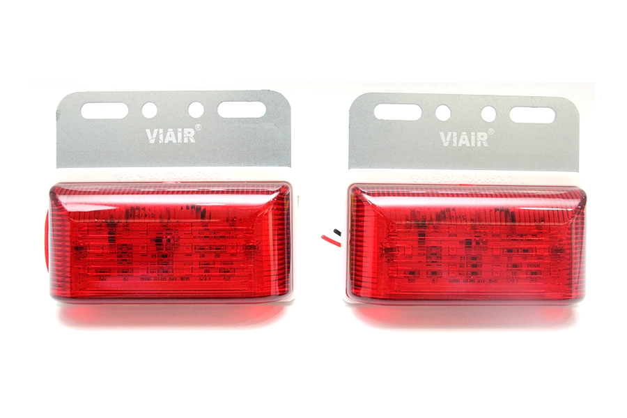 Combo 2 Đèn Led Sườn Viair Đèn Hong Xe Tải 12-24V Bộ Hai Cái Mạch Chống Nước Điện 104*93.5*23.5mm