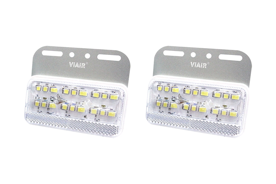 Combo 2 Đèn Led Sườn Đèn Hong Xe Tải 12V-24V Bộ Hai Cái Mạch Chống Nước Điện 129*101.5*23.5mm