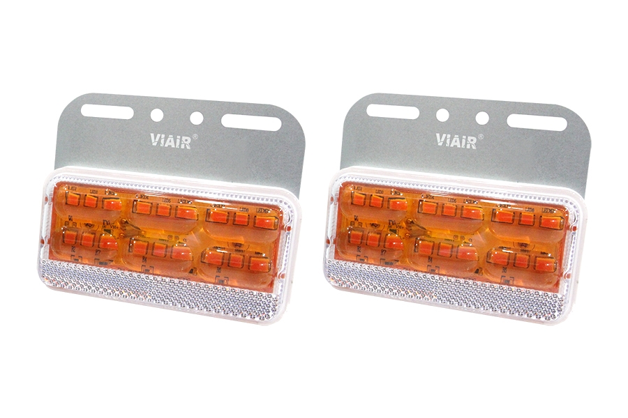 Combo 2 Đèn Led Sườn Đèn Hong Xe Tải 12V-24V Bộ Hai Cái Mạch Chống Nước Điện 129*101.5*23.5mm