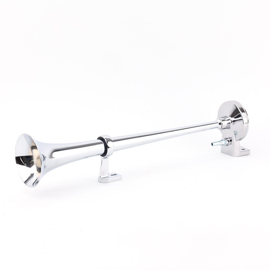 Kèn Sinh Hơi 45CM 1 Loa 12V/24V Có Rờ Le (Kèm Mô Tơ Tạo Hơi A) VIAIR VI-A15, Kèn Hơi 1 Loa Xi Xe Tải, Ô Tô