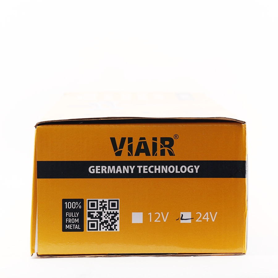 Kèn Sinh Hơi 2 Loa 38,5*33CM 12V/24V VIAIR VI-A17, Kèn Hơi Xe Tải, Ô Tô