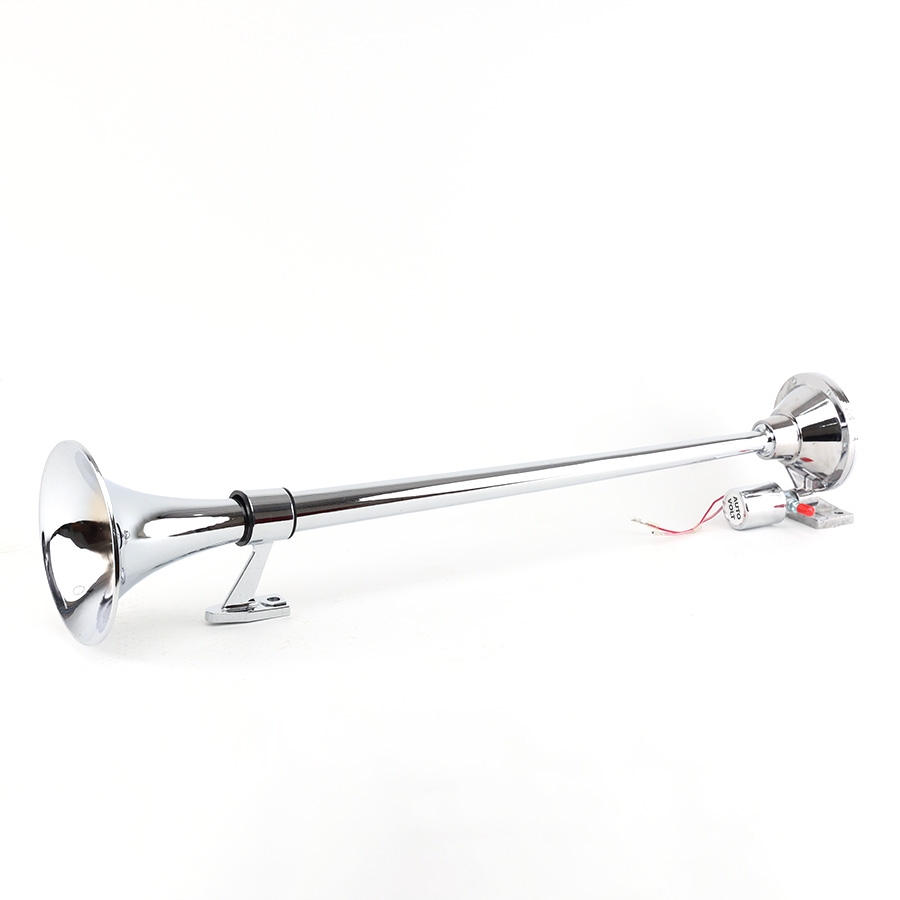 Kèn SInh Hơi 1 Loa Dài 64CM -74CM-100CM 12V/24V VIAIR VI-A20, Còi Hơi Xe Tải