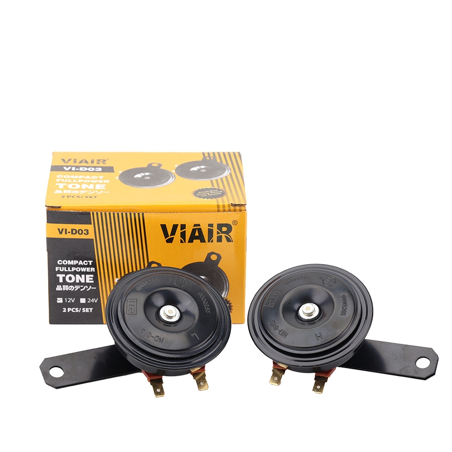 Kèn Đĩa 12V/24V VIAIR VI-D03 Dành Cho Xe Máy, Ô Tô, Xe Tải, Xe Khách
